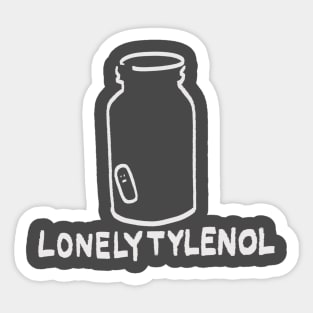 LonelyTylenol Sticker